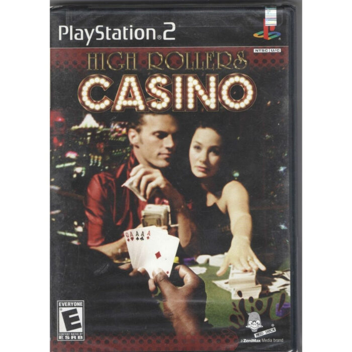 Jogo Mídia Física High Rollers Casino Para Ps2